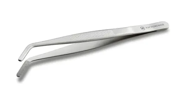 VICTORINOX Pinzeta zahnutá špička 16 cm / Nerezová oceľ / Vhodná do umývačky (7.6122)