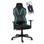 Huzaro Combat 6.2 RGB čierna / Herná stolička / nastaviteľná / nosnosť až 140 kg (HZ-COMBAT 6.2 BLACK RGB)