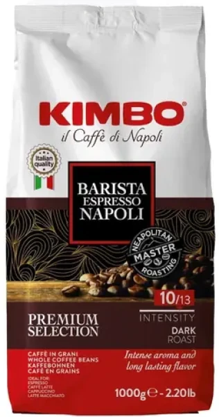 Kimbo Espresso Napoletano 1kg / Zrnková káva / 80% Arabica 20% Robusta (8002200101688)