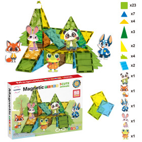 Mamido Mamido Magnetická stavebnica 50 dielov MT1441