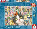 Schmidt Puzzle Mačacie výrazy