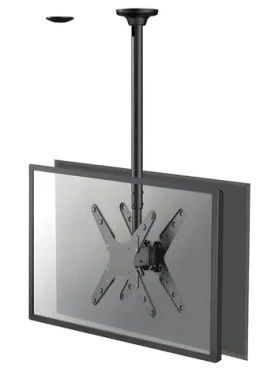 Neomounts Stropný držiak pre 2 displeje čierna / Stropný držiak / 32-75" / plný pohyb (FPMA-C340DBLACK)