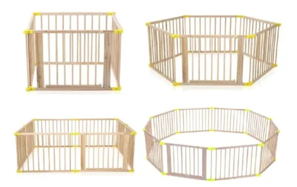 2Kids Toys Detská drevená ohrádka XXL / od narodenia (2D11947)