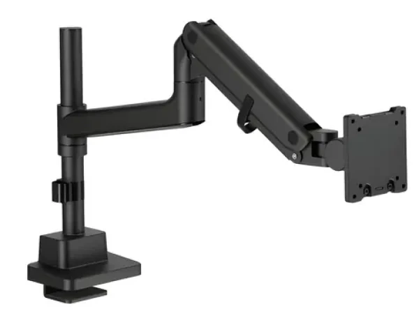 Digitus čierna / Držiak pre jeden monitor / do 57" / VESA 75x75, 100x100 / nosnosť 27 kg / plynová pružina (DA-90475)