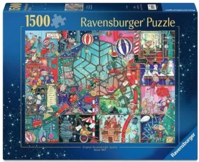 Ravensburger Puzzle Dielňa vianočných škriatkov