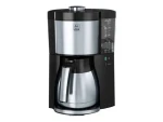 Melitta 1025-16 čierno-strieborná / Kávovar na prekvapkávanú kávu / 1080W / 1250 ml (1025-16)