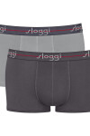 BOXERKY SLOGGI MEN START HIPSTER 2PACK 0034 SVĚTLE ŠEDÁ XXL