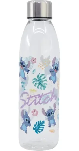 STOR Fľaša na pitie Stitch 980 ml / Plast bez BPA / Kovový skrutkovací uzáver (75889)
