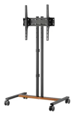 Manhattan mobilný TV stojan na kolieskach / Stojan pre TV / naklápací / VESA 200-400 / 34 "-55" / 35kg (462068)
