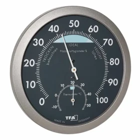 TFA 45.2043.51 / Teplomer a vlhkomer / 120 mm / sklápací stojan / nástenná montáž (45.2043.51)