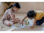 PlanToys PlanToys Gumová auto/vláčkodráha