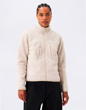 Pinqponq Fleece Jacket Women Cliff Beige S