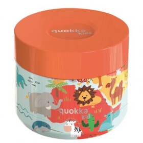 Quokka Whim Kids Food Jar 360ml Mapy / Termonádoba na jedlo / nerezová oceľ (8412497400980)