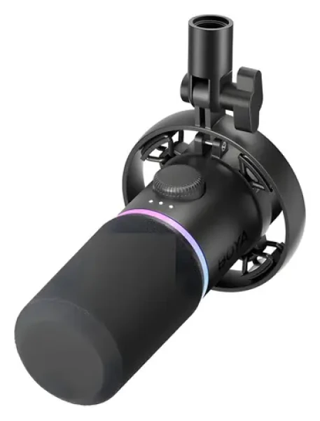Boya CastMic S60 čierna / Herný mikrofón / Dynamický / USB / XLR