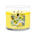 Goose Creek - Citrónová voda s pažítkou Aromatická sviečka v skle 411 g
