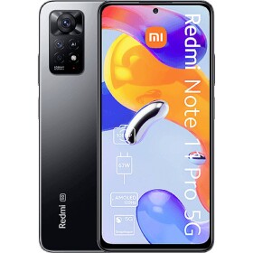 Xiaomi Redmi Note 11 Pro 5G smartphone 128 GB 16.9 cm (6.67 palca) grafitovo šedá Android ™ 11 dual SIM