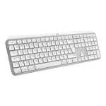 Logitech MX Keys S pre MacBook US sivá-biela / bezdrôtová klávesnica / USB-C / BT / US layout (920-011638)