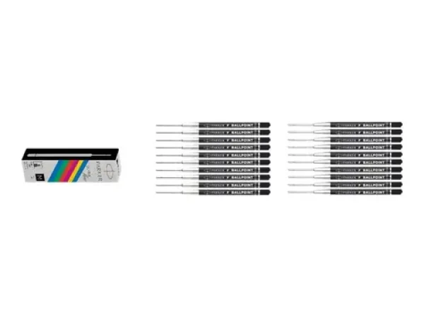 PARKER Quinkflow Large-Capacity guličkové pero náhradná náplň čierna (2168602)