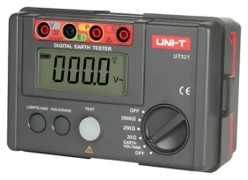 UNI-T UT521 / Skúšačka uzemnenia / 0-2000 ? / 2- a 3vodičové meranie (UT521)