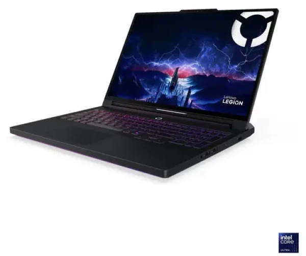 Lenovo Legion Pro 7 16IAX10H čierna / Notebook / 16" WQXGA / Intel Core Ultra 9 290HX / 64GB / 2TB / RTX 5090 24GB / W11P (83F500R5CK)