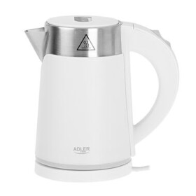 Adler AD 1372w biela / Rýchlovarná kanvica / 800W / 0.6 L (AD 1372w)