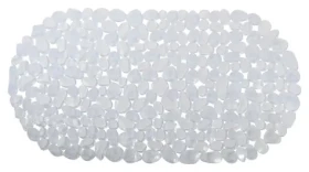 MSV GALETS protišmyková podložka do vane priehľadná / PVC / 99 x 39 cm