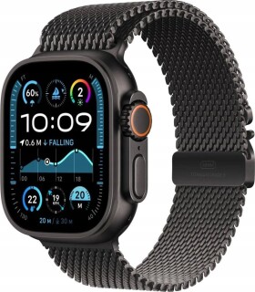 Apple Apple Watch Ultra 2 OLED 49 mm Cyfrowy 410 x 502 px Ekran dotykowy 4G Čierny Wi-Fi GPS