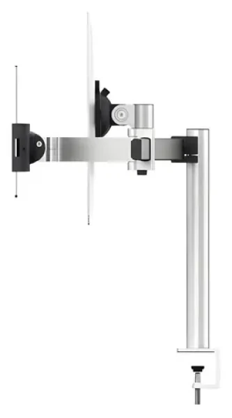 Durable PRO so svorkou strieborná / Držiak monitora a tabletu / VESA 75-100 mm / 21-34" do 8 kg / tabliet 7-13" (508723)