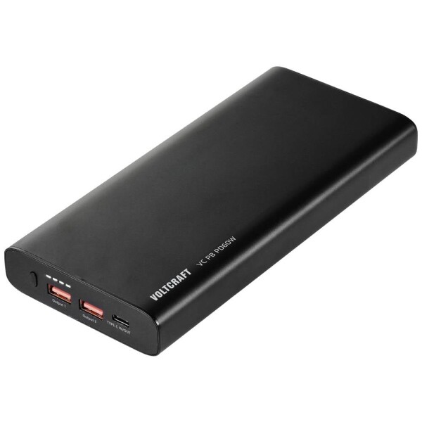 VOLTCRAFT VC PB PD60W powerbanka 26800 mAh Quick Charge 3.0, Power Delivery 3.0 Li-Ion akumulátor čierna; VC-12940225