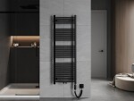 MEXEN/S - Ares radiátor + vykurovacia tyč 1500 x 500 mm, 600 W, čierna W102-1500-500-2600-70
