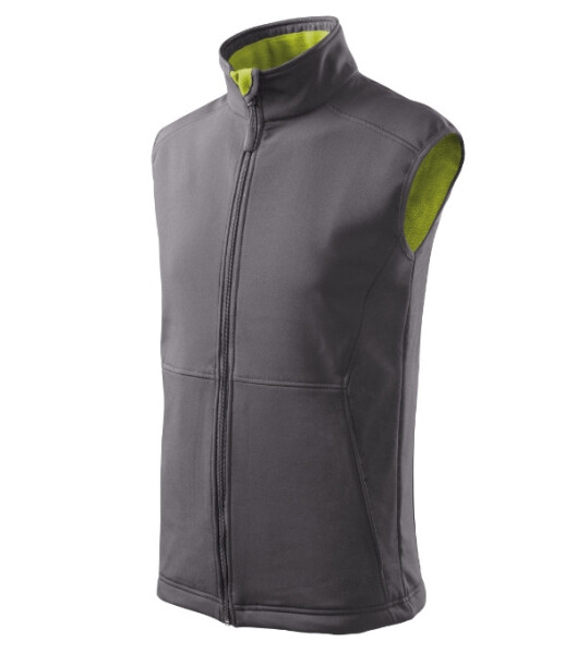 Vision pánska softshellová vesta steel grey 3XL