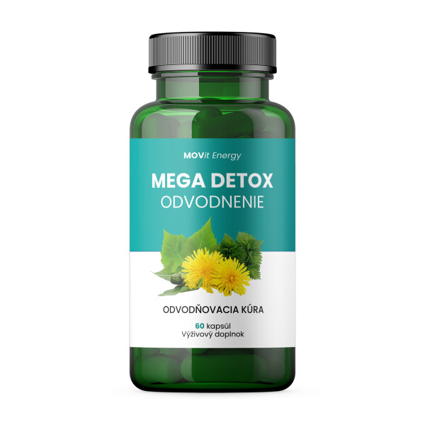 Movit Energy Mega detox odvodnenie 60 kapsúl