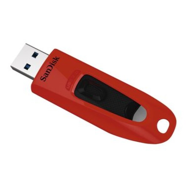 SanDisk Ultra 32 GB červená / Flash Disk / 32 GB / USB 3.0 / čítanie: až 100MBs / zápis: 40MBs (SDCZ48-032G-U46R)