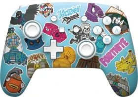 PowerA Sticker Mania - Fortnite / Bezdrôtový ovládač / Nintendo Switch (NSGP0290-01)
