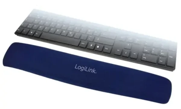 LogiLink ID0045 modrá / Podpierka pod zápästie / gél / Lycra (ID0045)