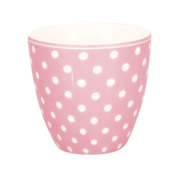 GREEN GATE Mini latte cup Dotty Pale Pink 130 ml