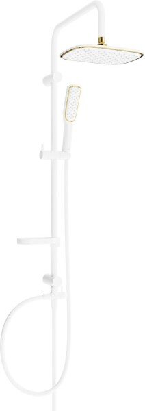 MEXEN/S - X49 sprchový stĺp biela / zlatá 798494991-25