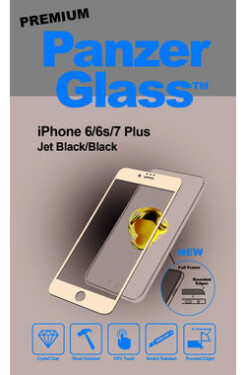 PanzerGlass Premium Tvrdené sklo pre Apple iPhone 8 amp; 7 amp; 6S amp; 6 PLUS čierna (5711724026157)