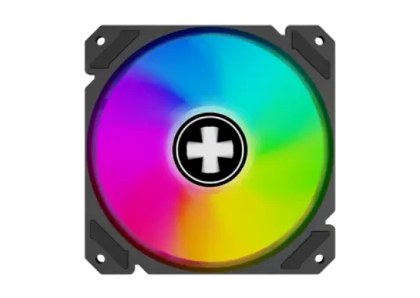 Xilence Performance A+ REVERSE ARGB čierna / 120mm / 29 dB @ 1500 RPM / 70 CFM / 4-pin + 3-pin ARGB (XPF120R.ARGB)