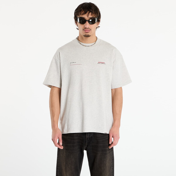 Tričko REPRESENT Patron Of The Club T-Shirt UNISEX Cream Marl XL