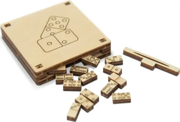 Wooden City 3D Drevené puzzle hra mini Domino /36 dielikov/ od 14 rokov