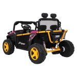 Mamido Detské elektrické autíčko Buggy UTV Speed 24V ružové