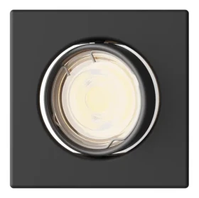 Philips Peridot Rec Kit Sq čierna / Zapustené svietidlo / hranaté / GU10 / 7W / IP20 (SKL000509974)