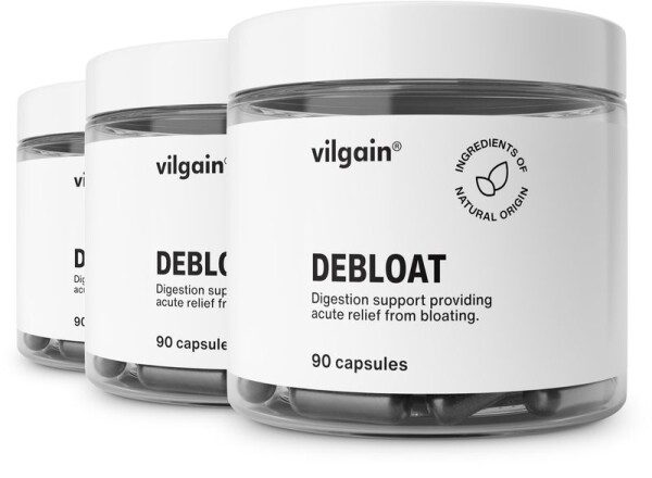 Vilgain Debloat – 3× 90 kapsúl