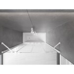 MEXEN/S - Velar Duo Dvojkrídlová posuvná vaňová zástena 140 x 150, transparent, biela 896-140-000-02-20