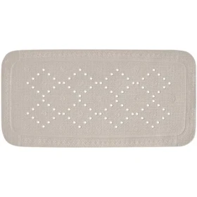 Spirella ALASKA šedo-hnedá / Protišmyková podložka do vane / PVC / 91 x 36 cm