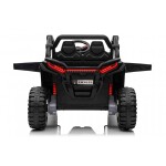 Mamido Mamido Elektrické autíčko Buggy UTV KCK 4x4 čierne 24V | 800W | 50 kg | EVA | LED | 2,4 Ghz | ECO koža