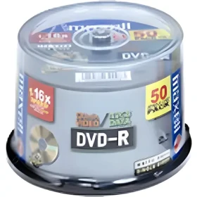 Maxell DVD- R / Optické médium / 4,7 GB / 16x / 50 ks / Cake box (MX275610)