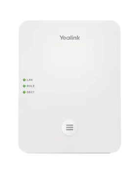 Yealink W80 biela / DECT IP základňová stanica / Multi-Cell / PoE / Ethernet RJ-45 (W80DM)