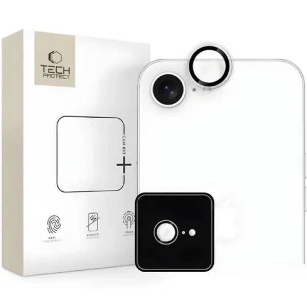 Tech-Protect Camring Fit+ transparentný / Ochranný kryt fotoaparátu / Apple iPhone 16e, 17e